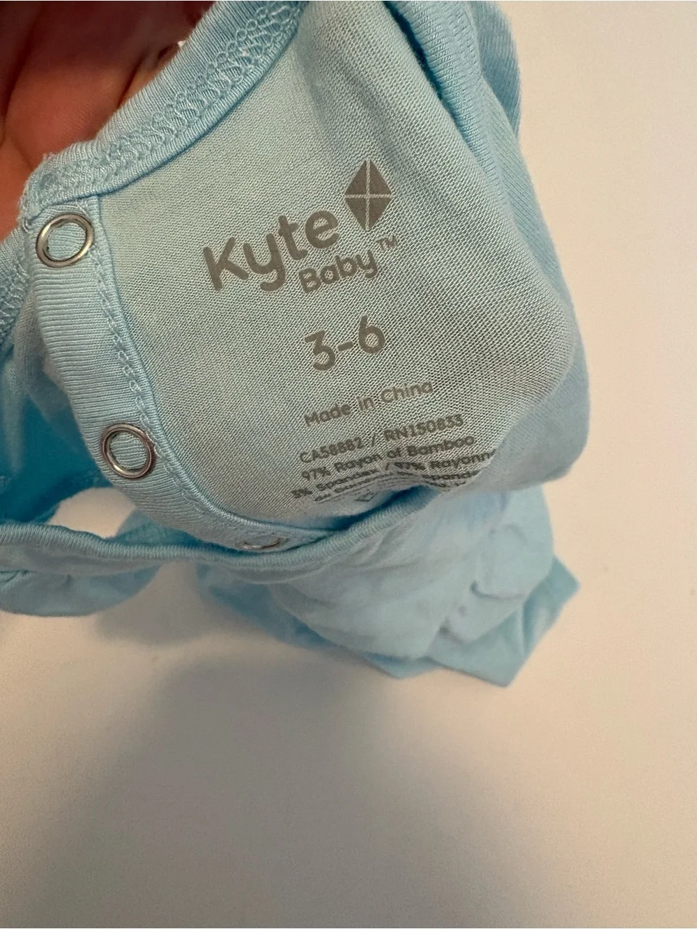 Kyte BABY Twirl Dress Bundle Sakura Pink & Powder Blue 3-6Months